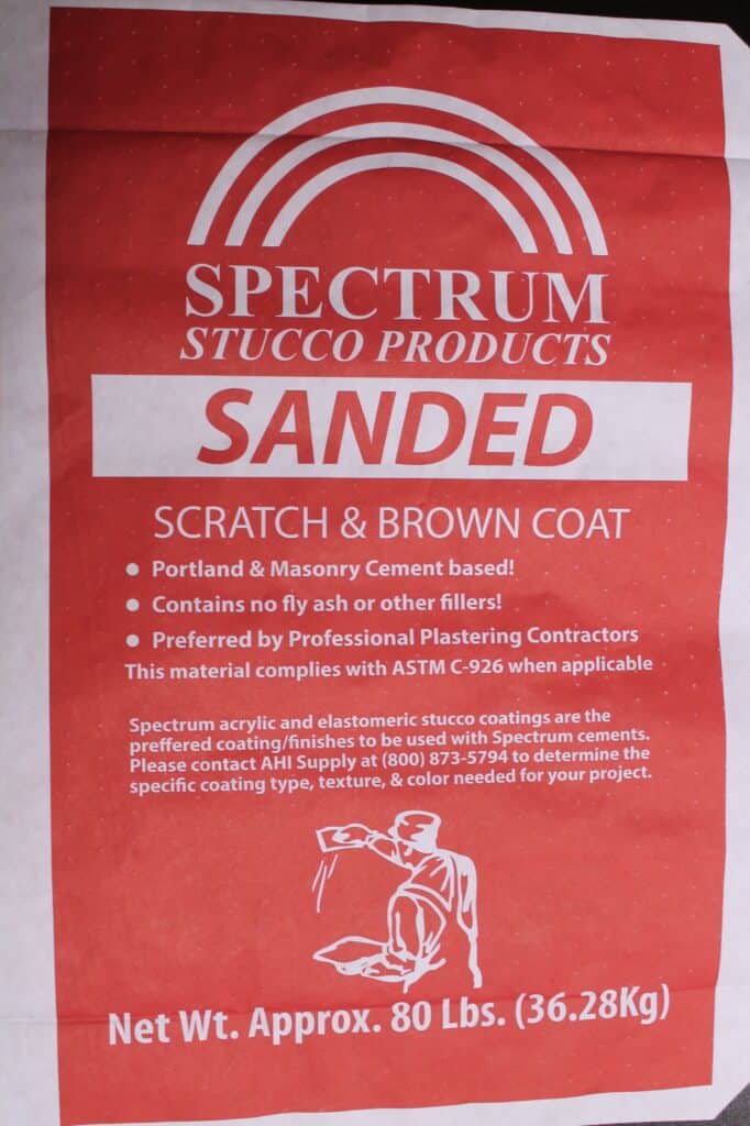 Spectrum Sanded Fiber Reinforced Scratch and Brown Coat AHI Supply